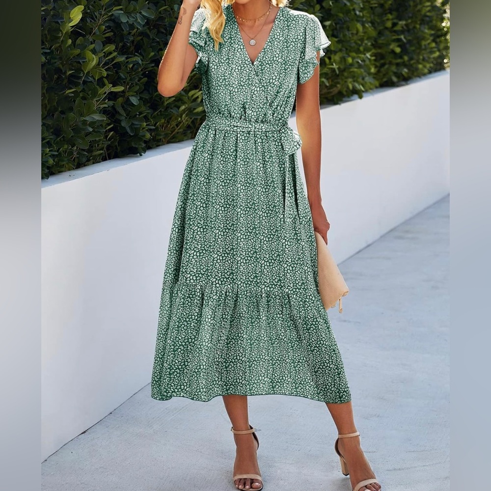 BTFBM Dark Green Dress